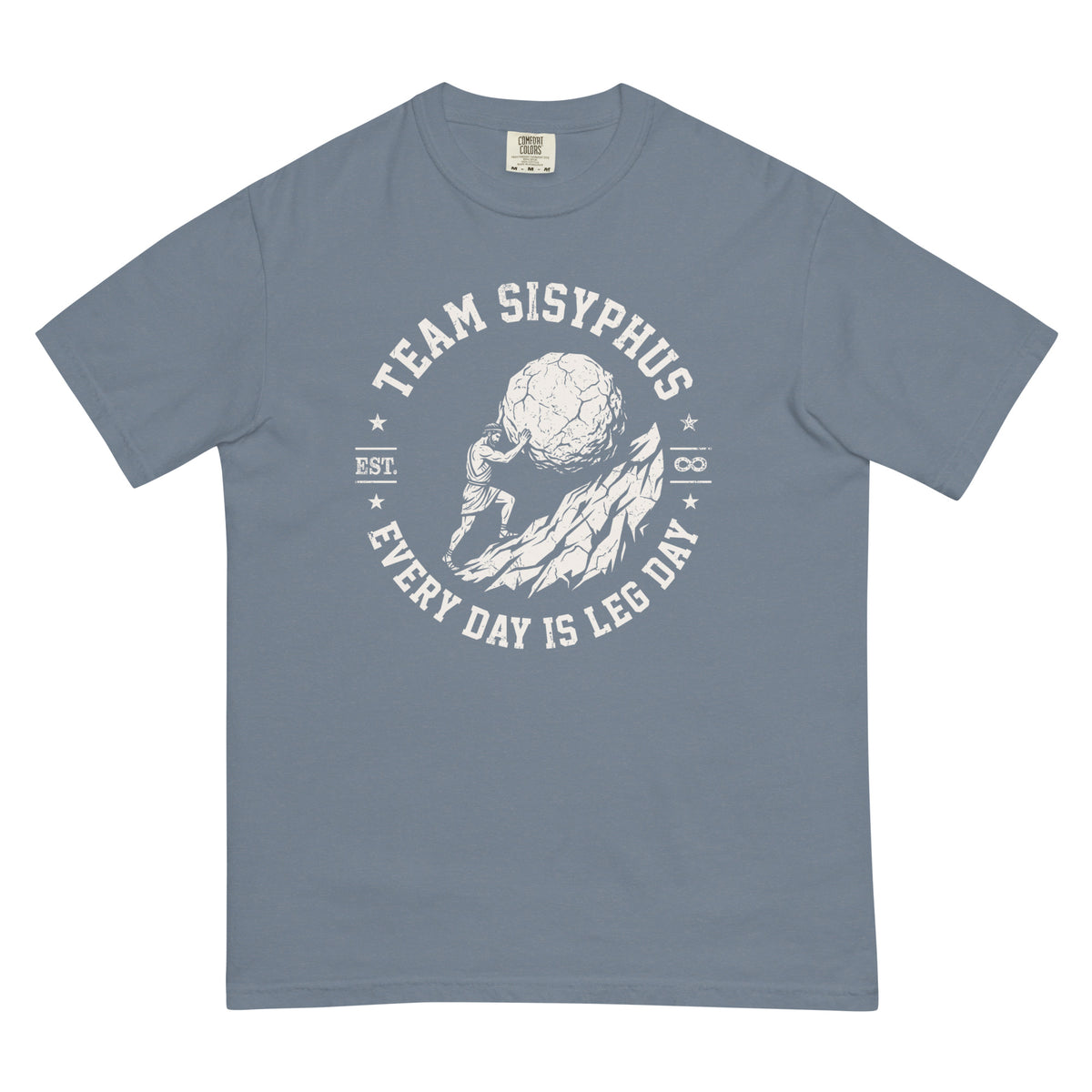 Blue Jean Team Sisyphus - Premium Tee - history buff gift by HistoHead