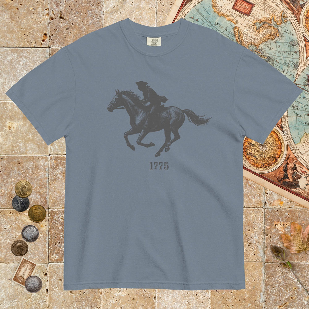 Blue Jean Paul Revere - Premium Tee - history buff gift by HistoHead