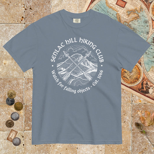 Blue Jean Senlac Hill Hiking Club - Premium Tee - history buff gift by HistoHead