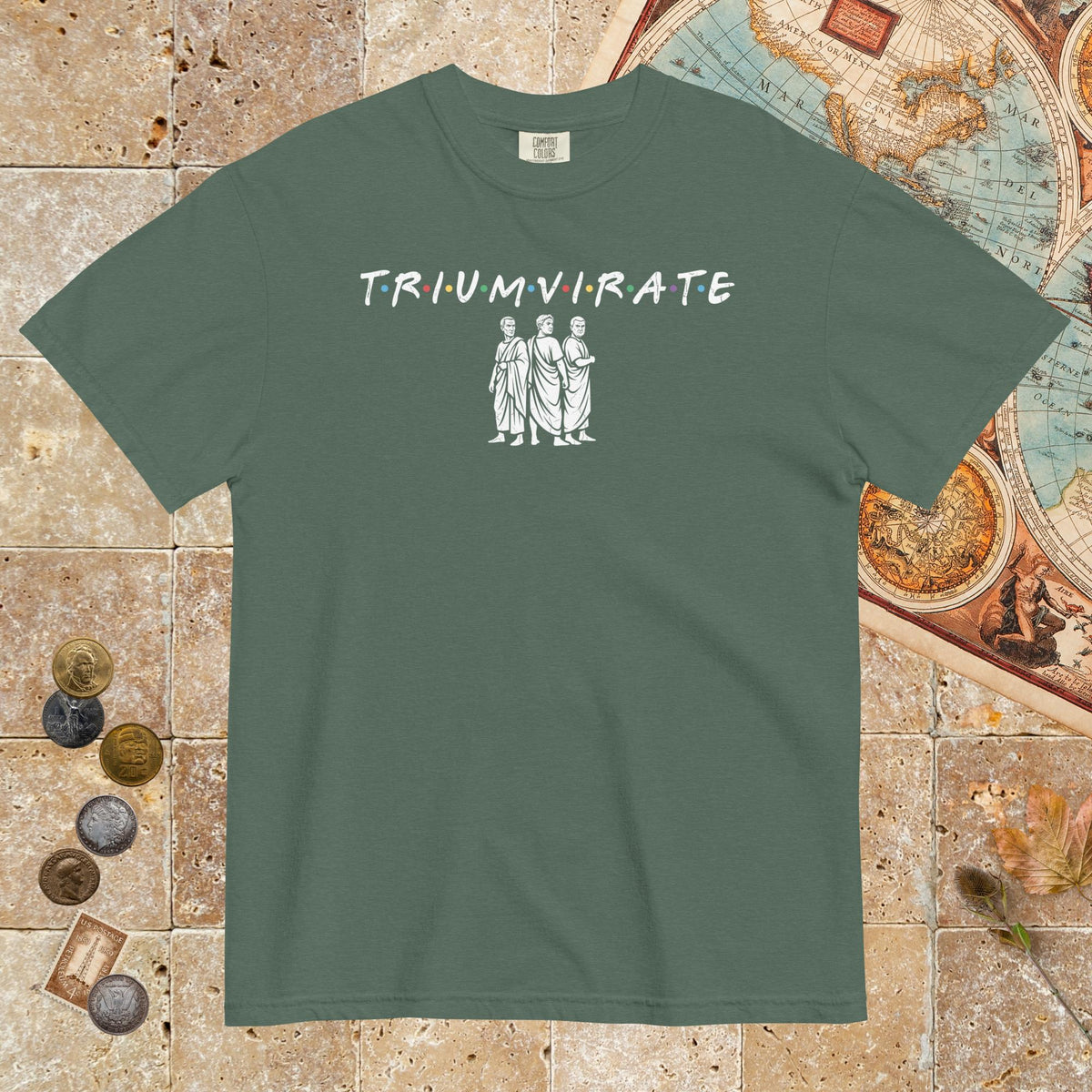 Blue Spruce First Triumvirate - Premium Tee - history buff gift by HistoHead
