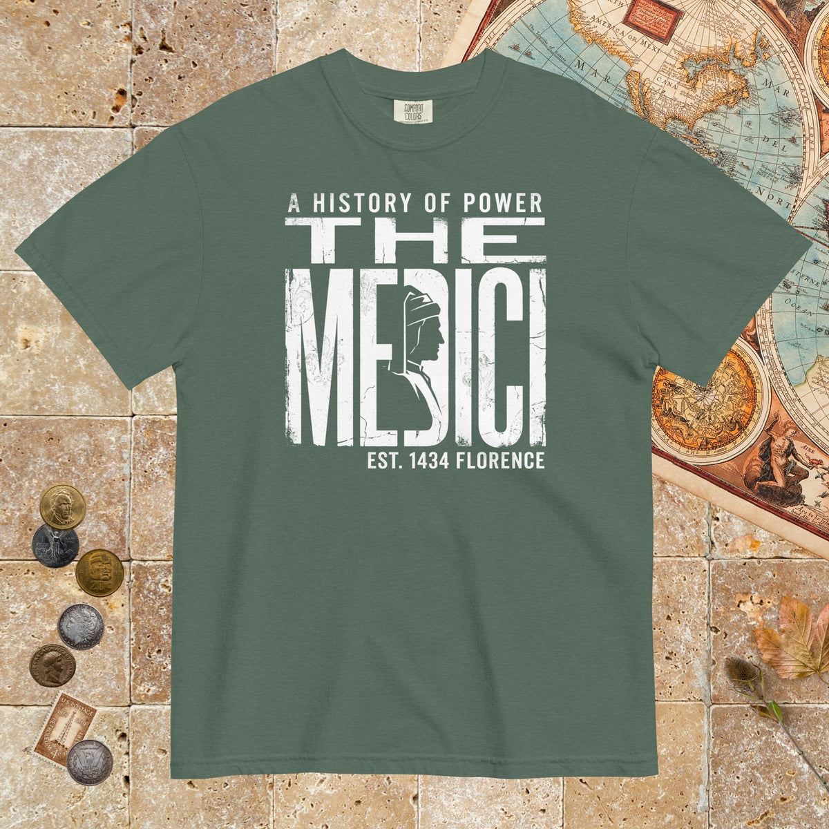 Blue Spruce The Medici - Premium Tee - history buff gift by HistoHead
