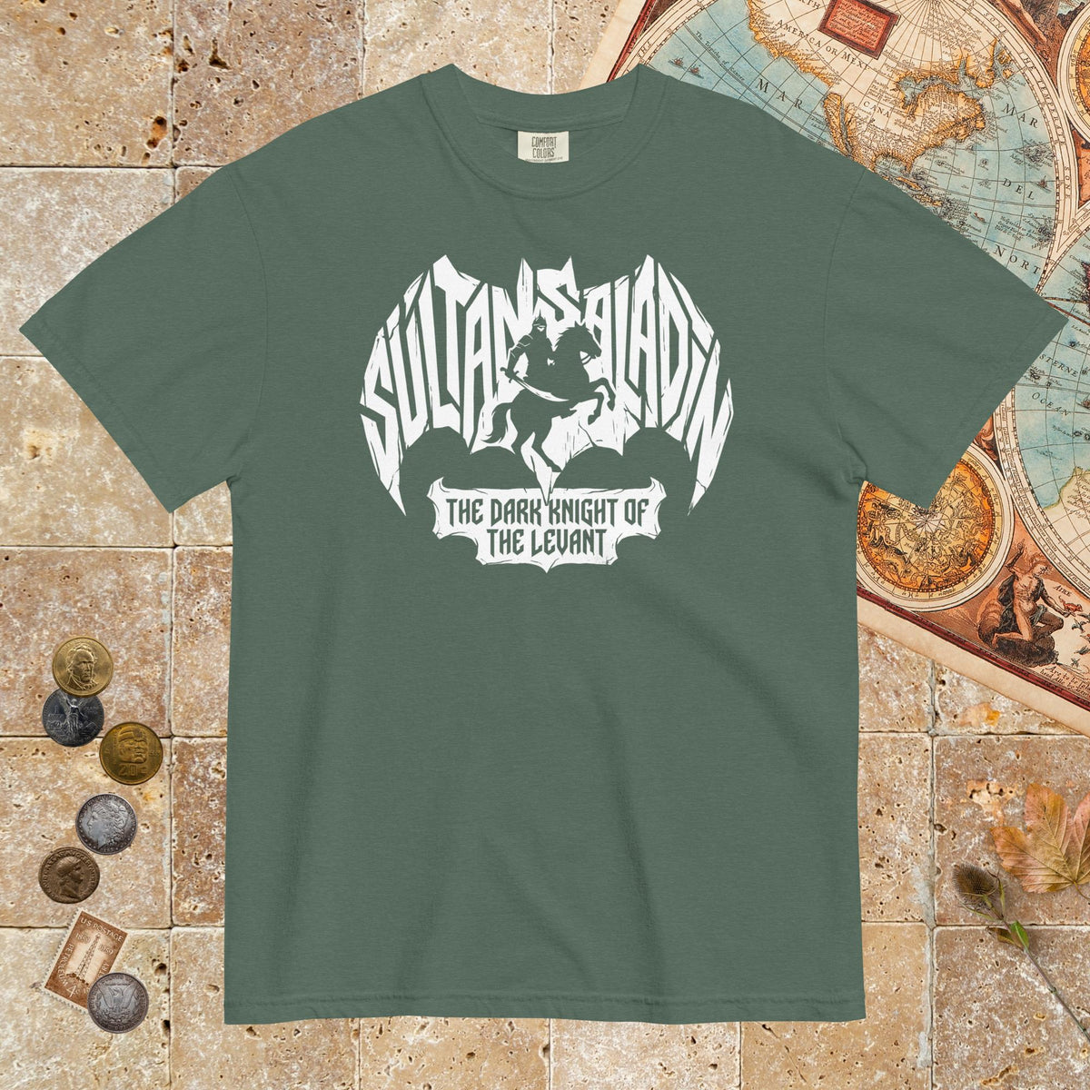 Blue Spruce Saladin Dark Knight - Premium Tee - history buff gift by HistoHead