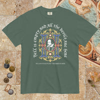 Blue Spruce Shakespeare Hell Is Empty - Premium Tee - history buff gift by HistoHead
