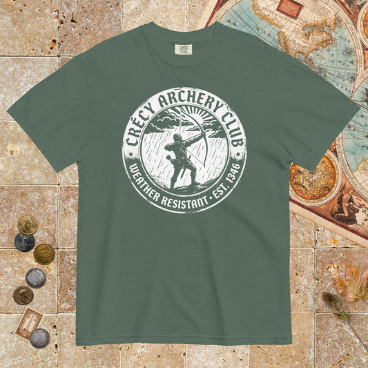 Blue Spruce Crecy Archery Club - Premium Tee - history buff gift by HistoHead