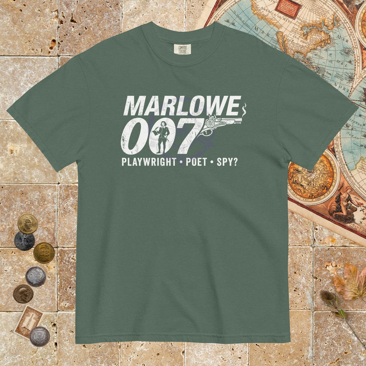 Blue Spruce Marlowe 007 - Premium Tee - history buff gift by HistoHead
