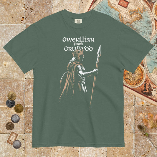 Blue Spruce Gwenllian ferch Gruffydd - Premium Tee - history buff gift by HistoHead