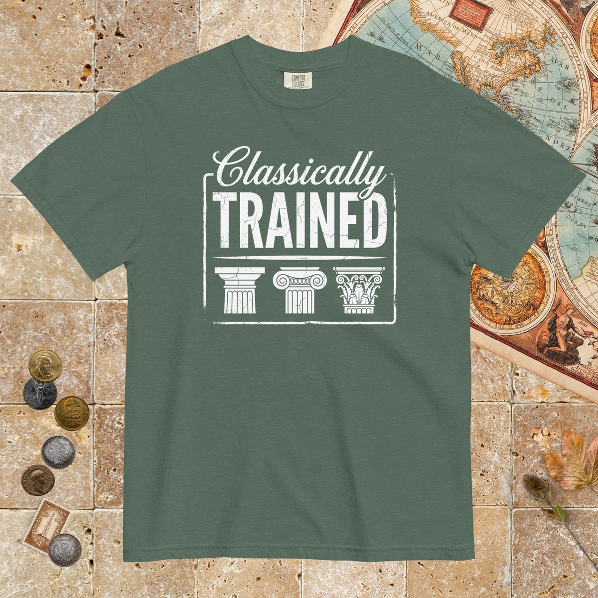 Blue Spruce Classically Trained - Premium Tee - history buff gift by HistoHead