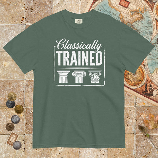 Blue Spruce Classically Trained - Premium Tee - history buff gift by HistoHead