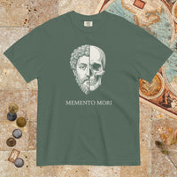Blue Spruce Marcus Aurelius Skull - Premium Tee - history buff gift by HistoHead