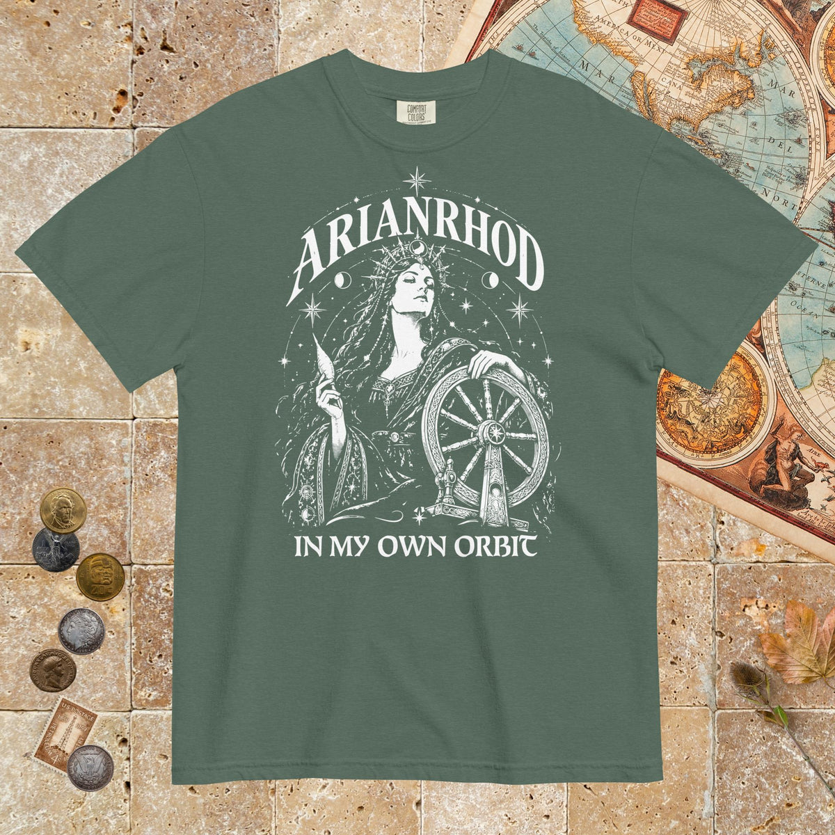 Blue Spruce Arianrhod In My Own Orbit - Premium Tee - history buff gift by HistoHead