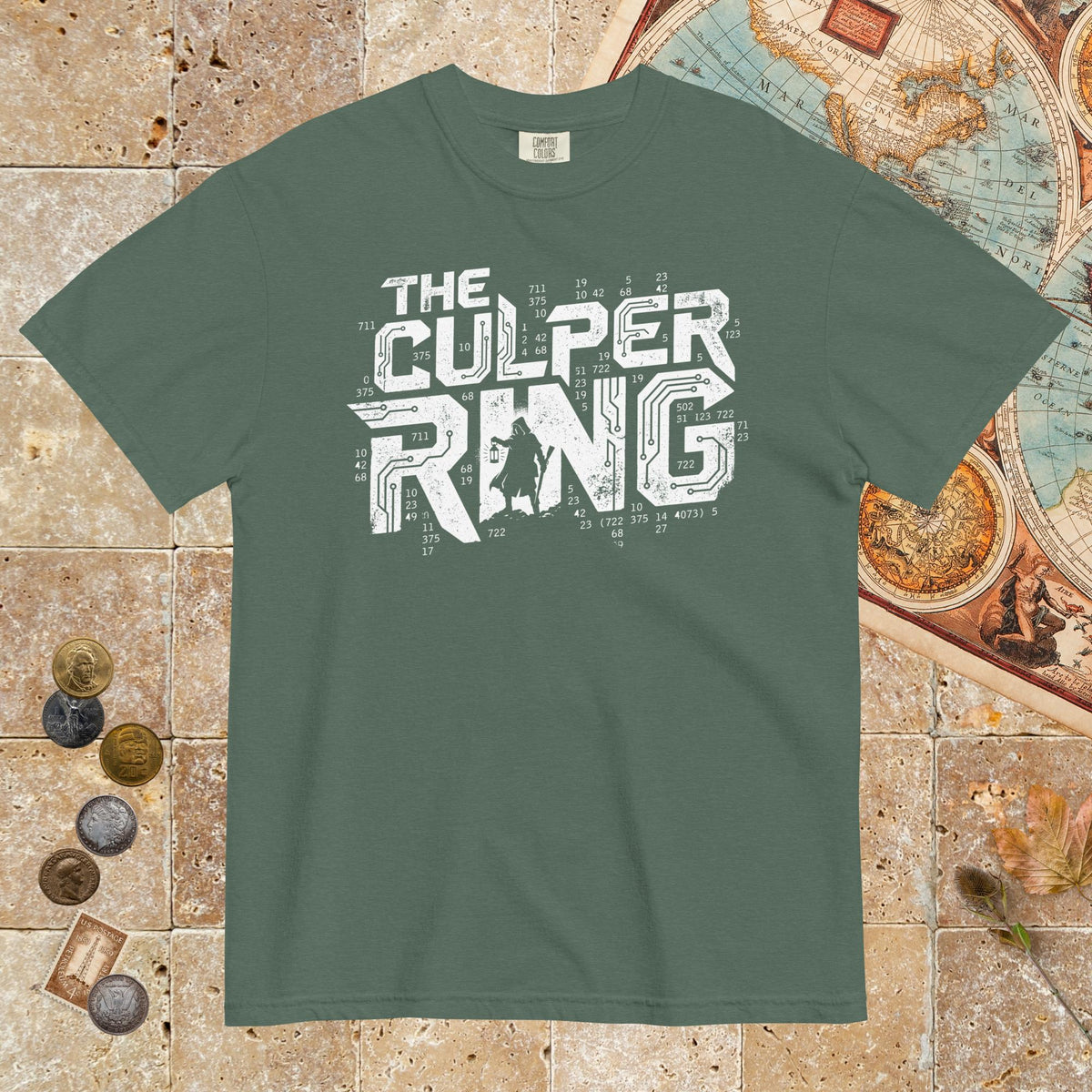 Blue Spruce The Culper Ring - Premium Tee - history buff gift by HistoHead