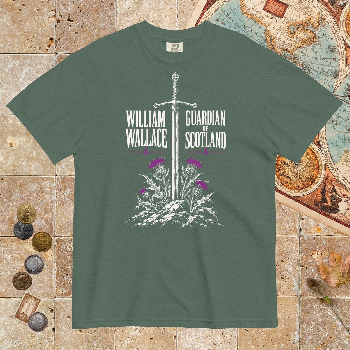 Blue Spruce William Wallace - Premium Tee - history buff gift by HistoHead