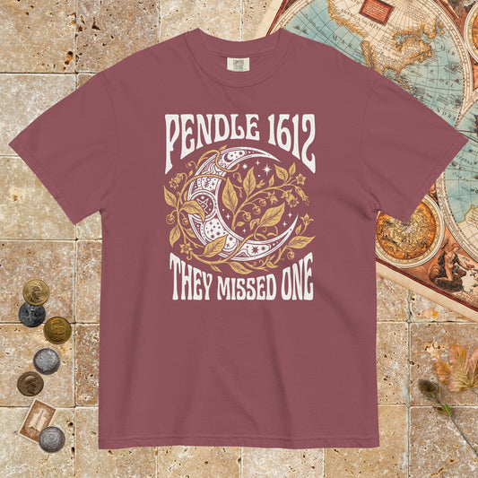 Brick Pendle Witch Trials They Missed One - Premium Tee - history buff gift by HistoHead