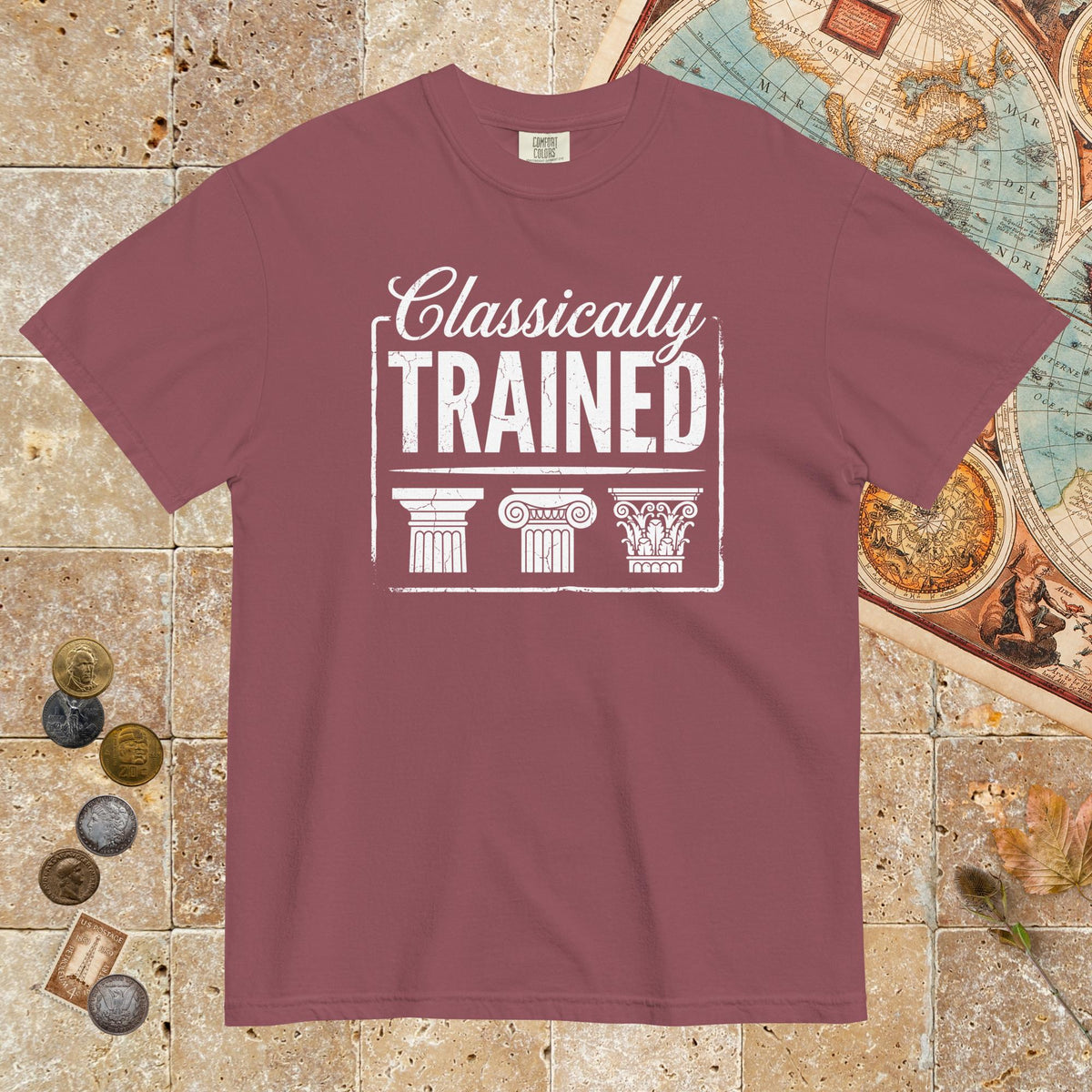 Brick Classically Trained - Premium Tee - history buff gift by HistoHead
