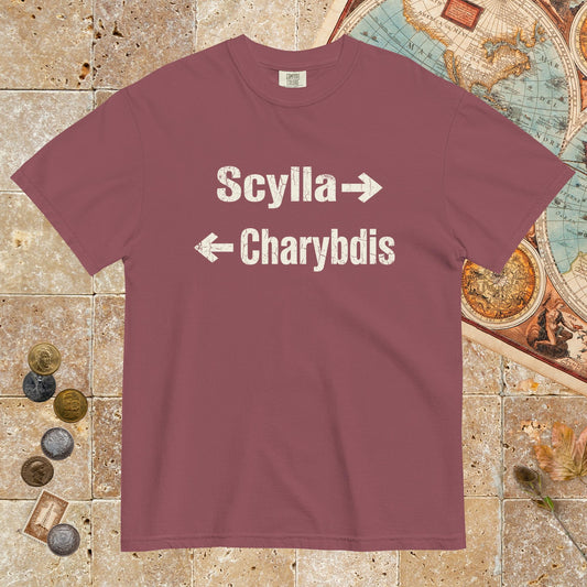 Brick Between Scylla and Charybdis - Premium Tee - history buff gift by HistoHead