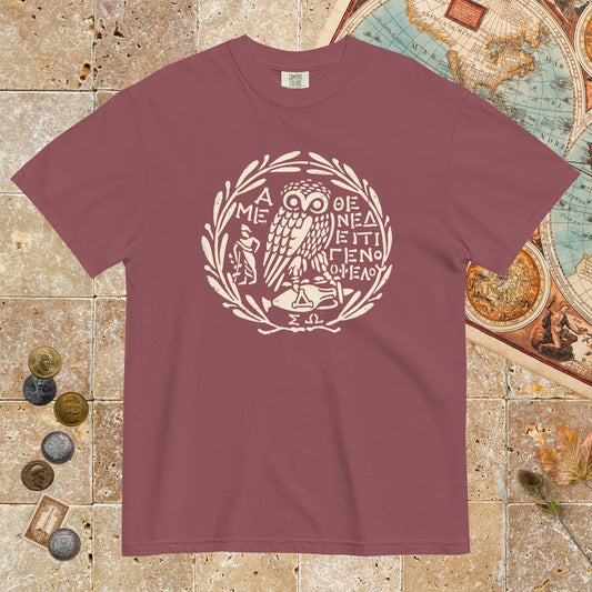 Brick Owl of Athena 2 - Premium Tee - history buff gift by HistoHead