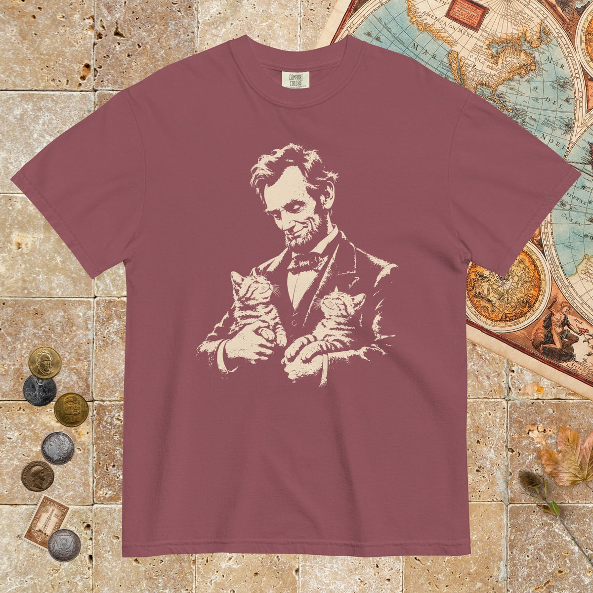 Brick Lincoln's Cats - Premium Tee - history buff gift by HistoHead