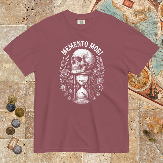 Brick Memento Mori Tempus Fugit - Premium Tee - history buff gift by HistoHead