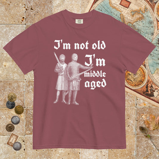 Brick I'm Not Old I'm Middle Aged - Premium Tee - history buff gift by HistoHead