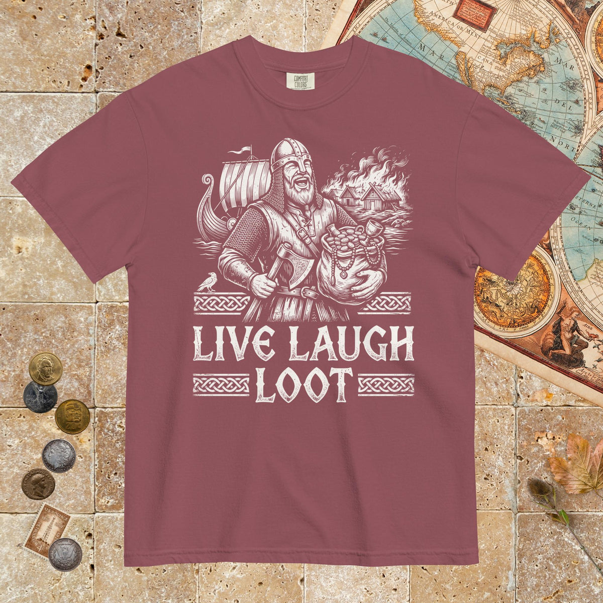 Brick Live Laugh Loot - Premium Tee - history buff gift by HistoHead