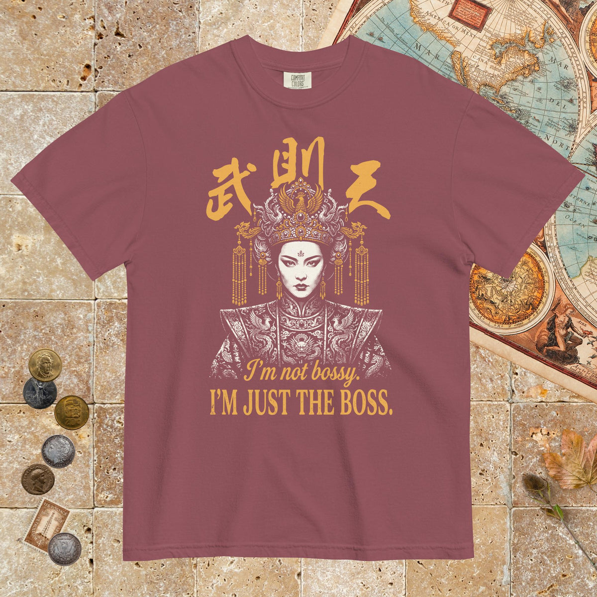Brick Wu Zetian I'm Not Bossy - Premium Tee - history buff gift by HistoHead