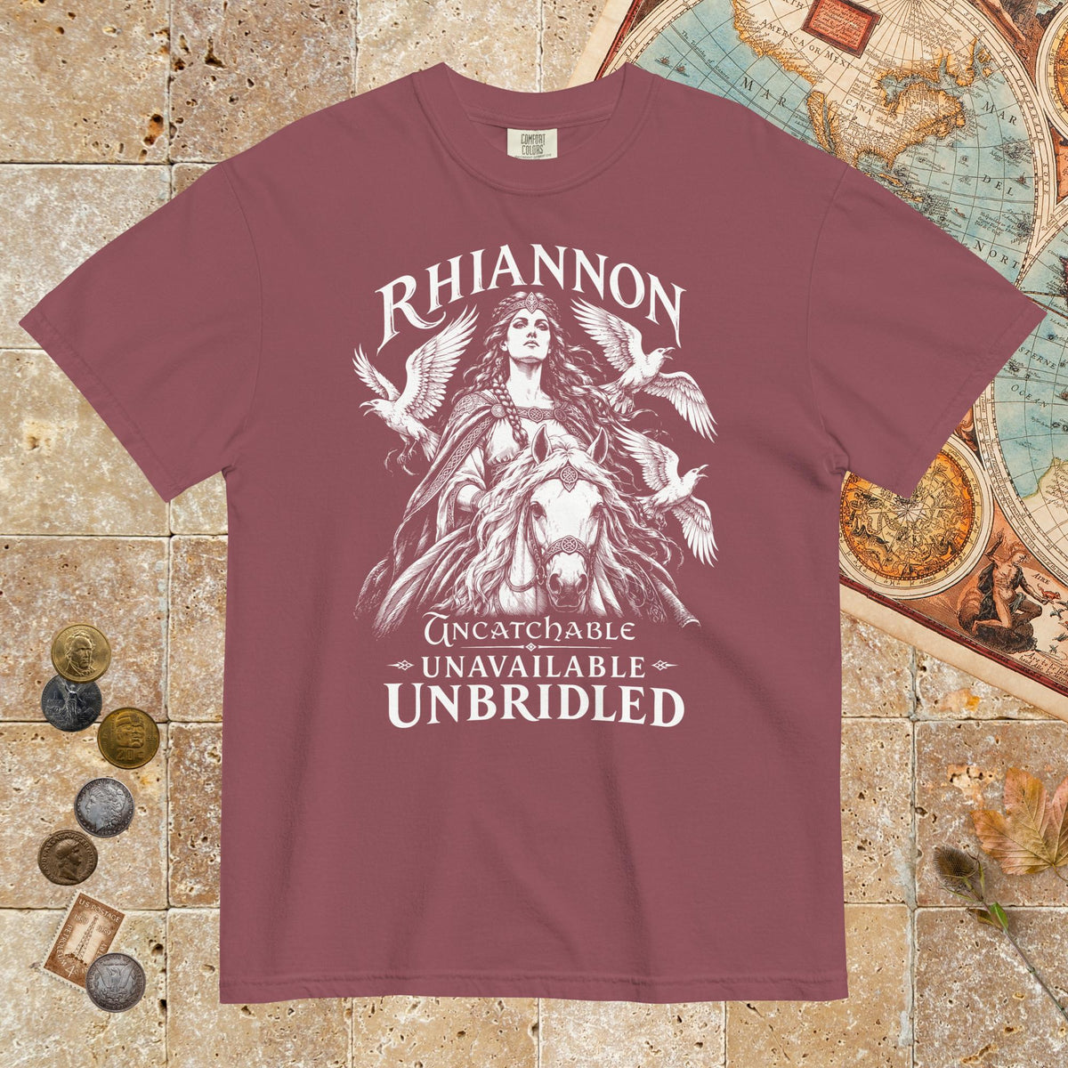 Brick Rhiannon Uncatchable Unavailable Unbridled - Premium Tee - history buff gift by HistoHead