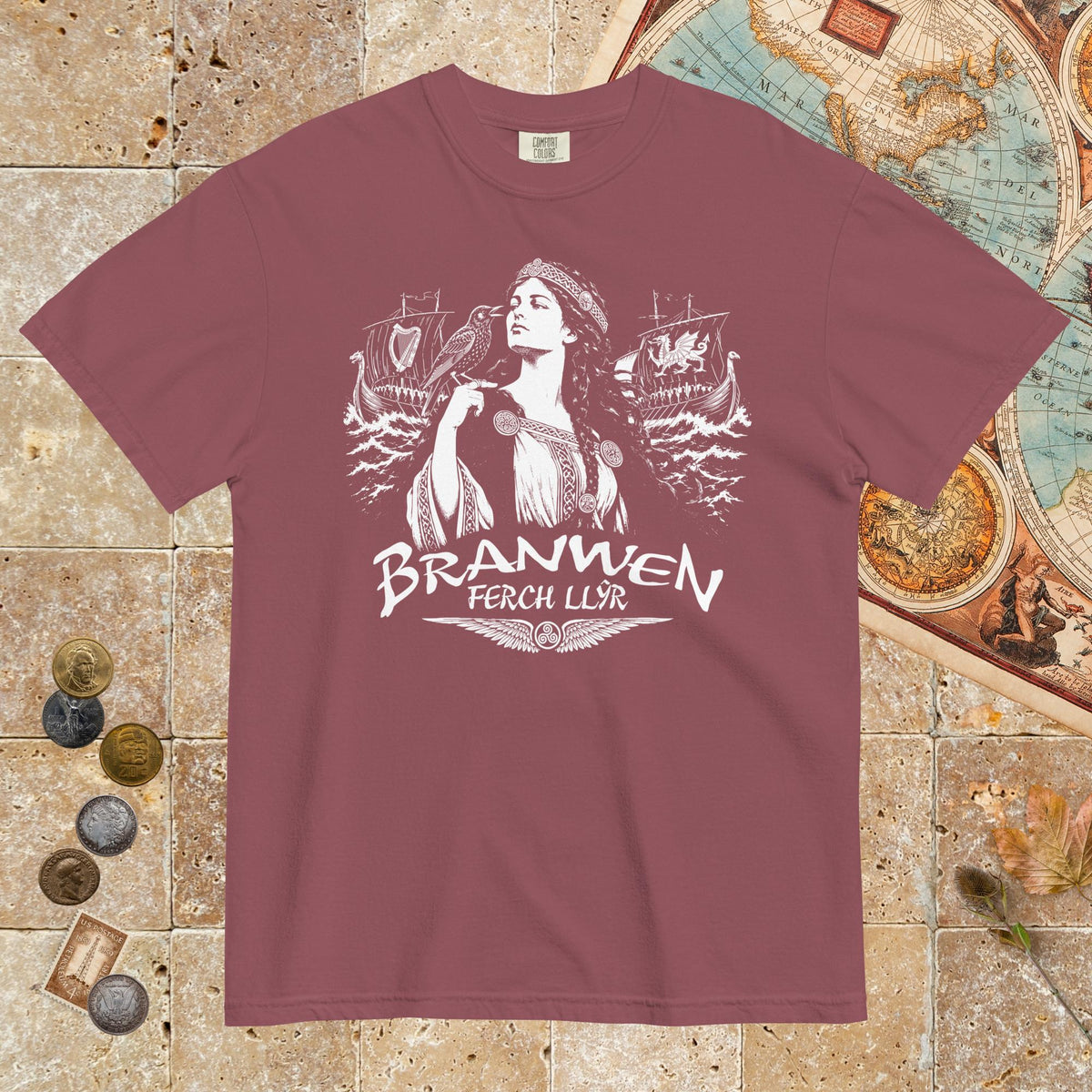 Brick Branwen ferch Llŷr - Premium Tee - history buff gift by HistoHead
