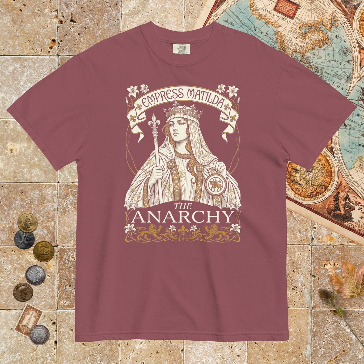 Brick Empress Matilda The Anarchy - Premium Tee - history buff gift by HistoHead