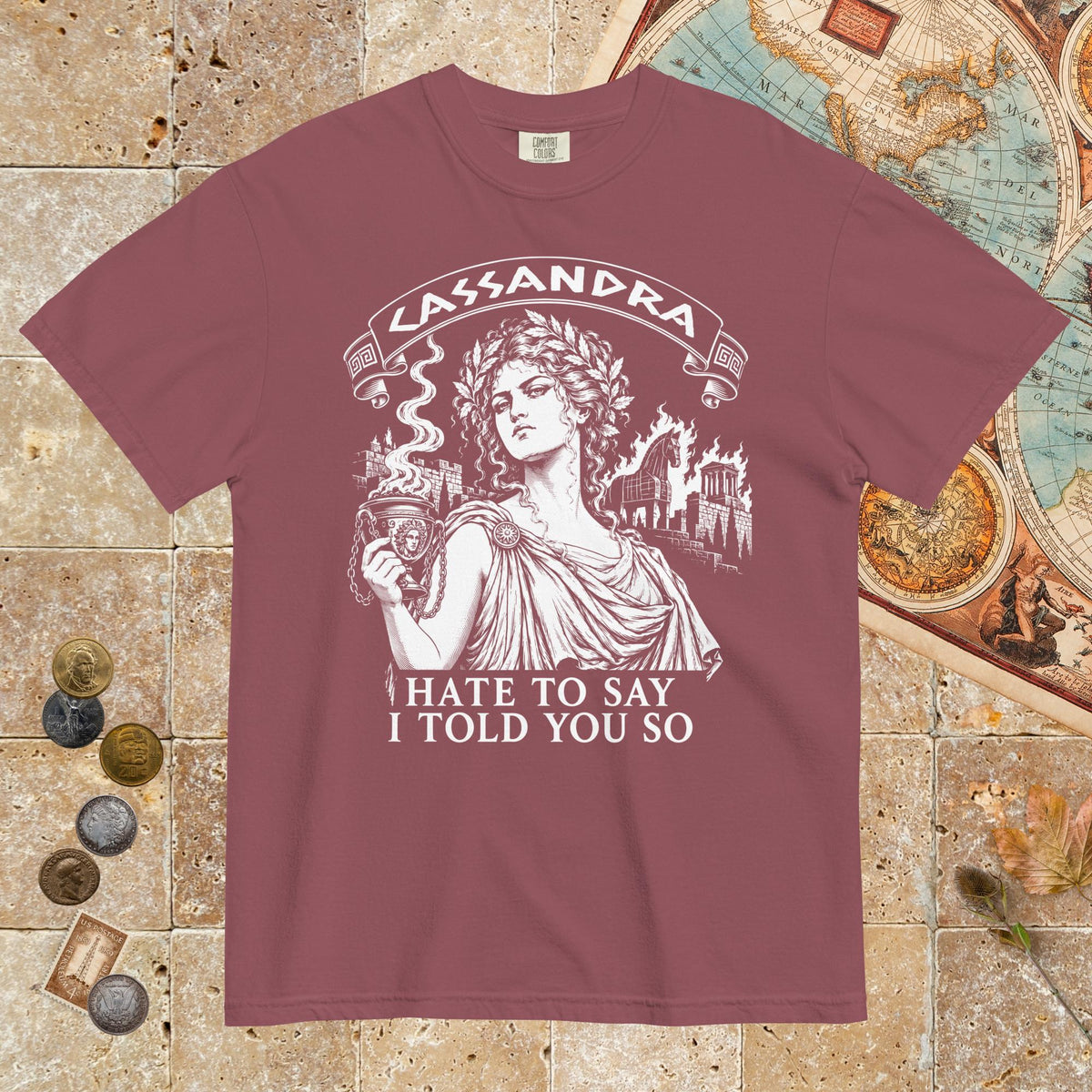 Brick Cassandra Hate to Say I Told You So - Premium Tee - history buff gift by HistoHead