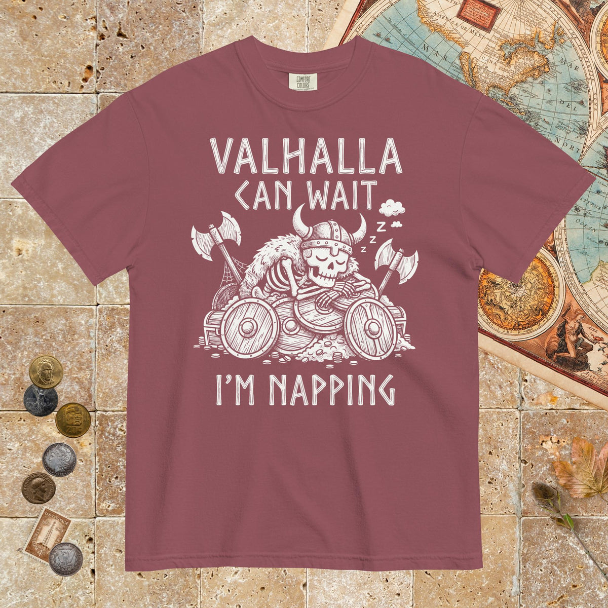 Brick Valhalla Can Wait - Premium Tee - history buff gift by HistoHead