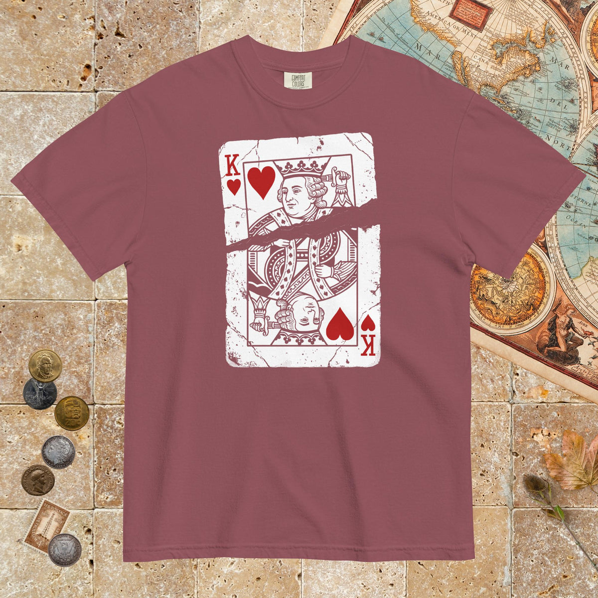Brick Louis XVI Playing Card - Premium Tee - history buff gift by HistoHead