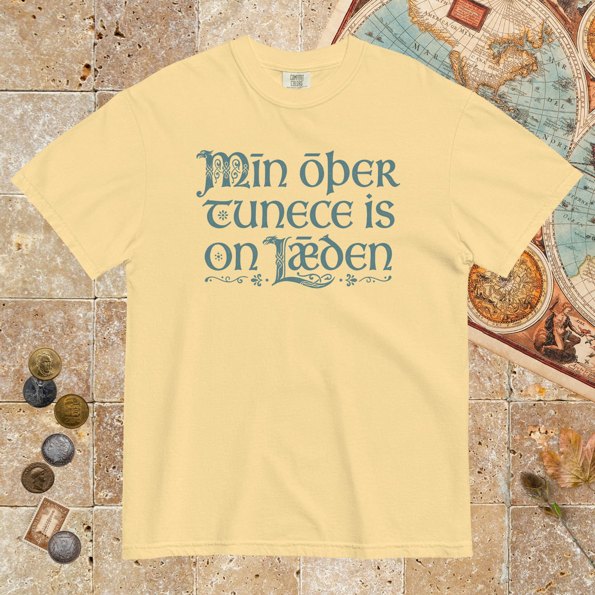Butter Old English My Other Shirt Is In Latin - Premium Tee - history buff gift by HistoHead