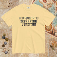 Butter Translation Sold Separately in Latin - Premium Tee - history buff gift by HistoHead