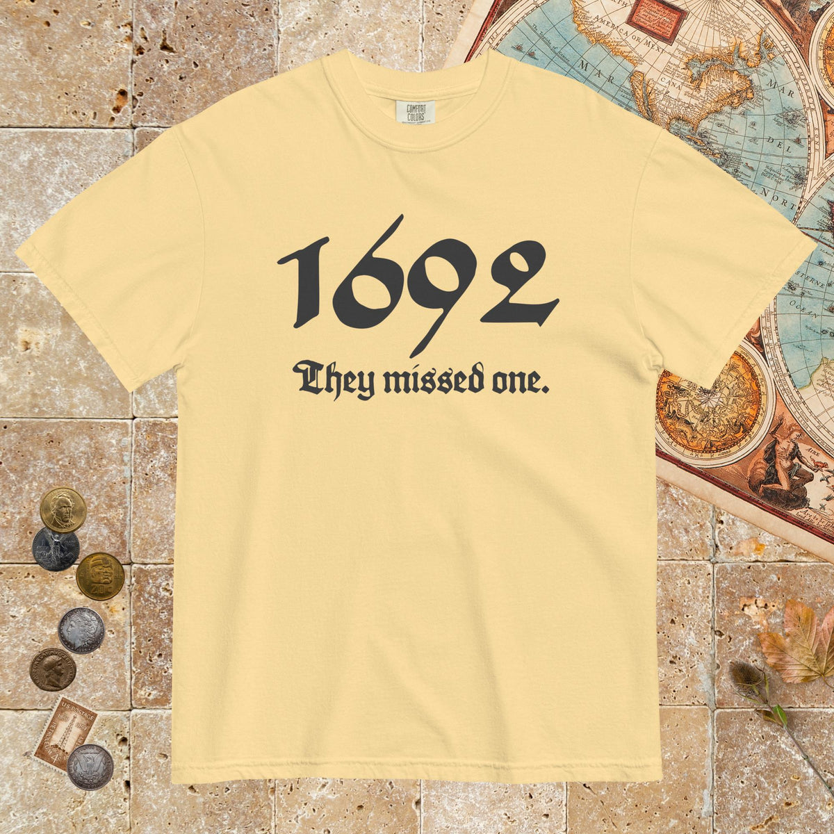 Butter 1692 Witch Trials - Premium Tee - history buff gift by HistoHead