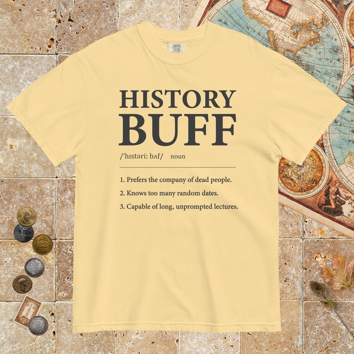 Butter History Buff Definition - Premium Tee - history buff gift by HistoHead