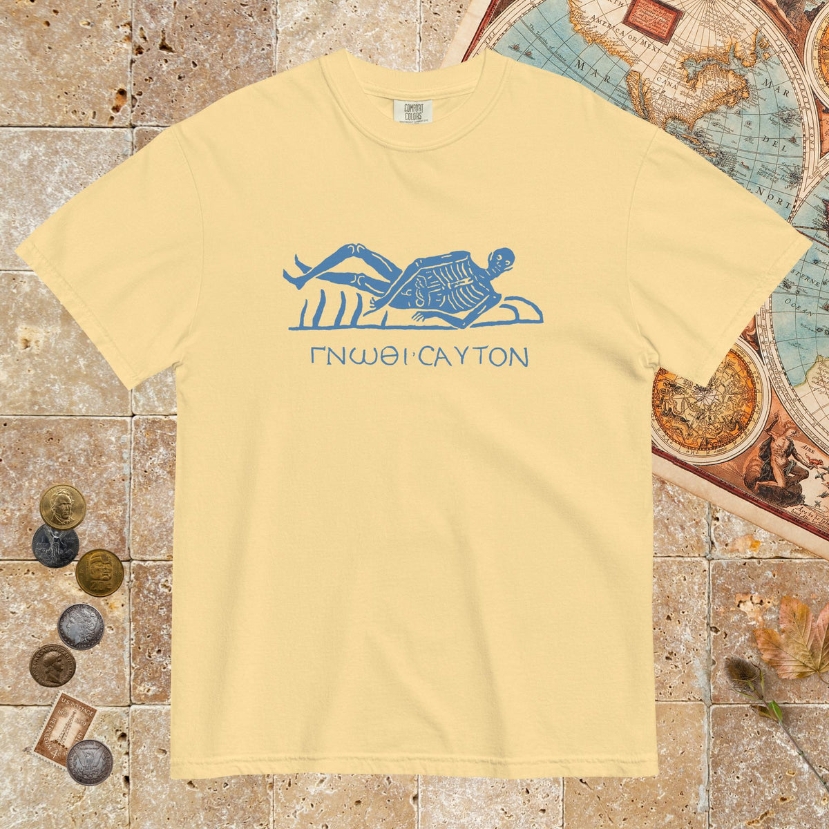 Butter Know Thyself Skeleton - Premium Tee - history buff gift by HistoHead