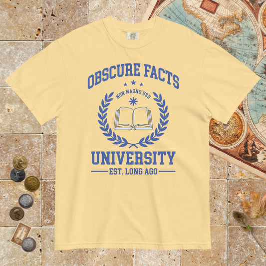 Butter Obscure Facts University - Premium Tee - history buff gift by HistoHead