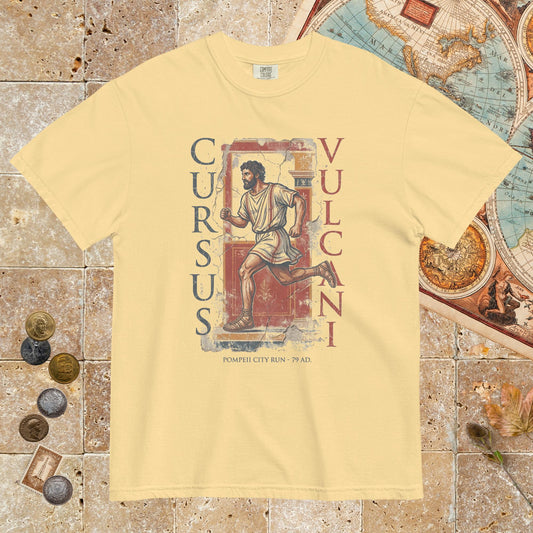 Butter Pompeii Cursus Vulcani - Premium Tee - history buff gift by HistoHead