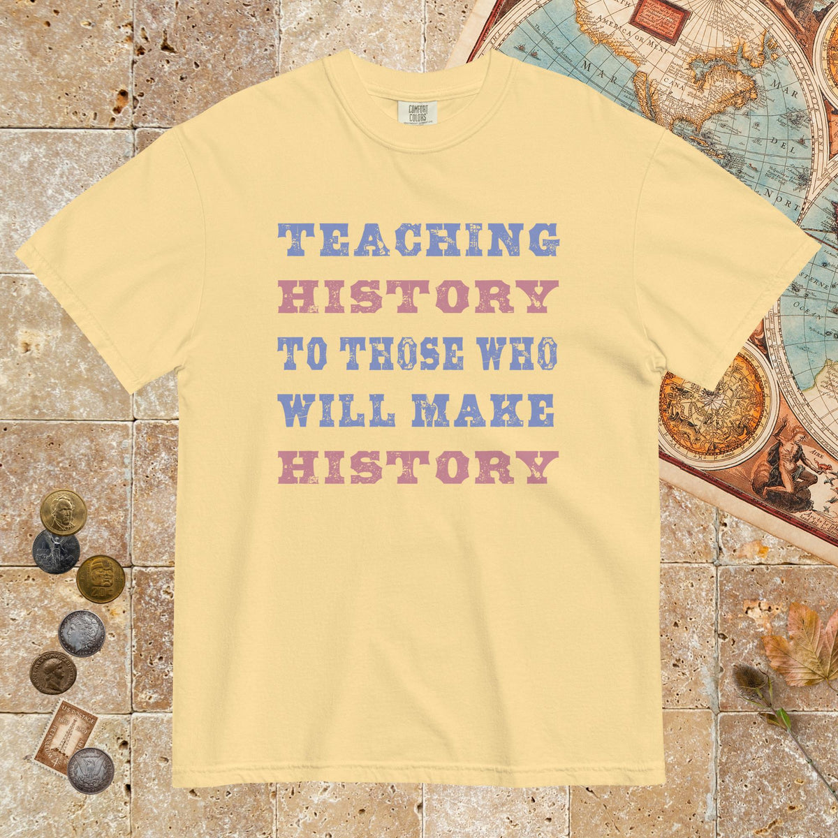Butter Teaching History - Premium Tee - history buff gift by HistoHead