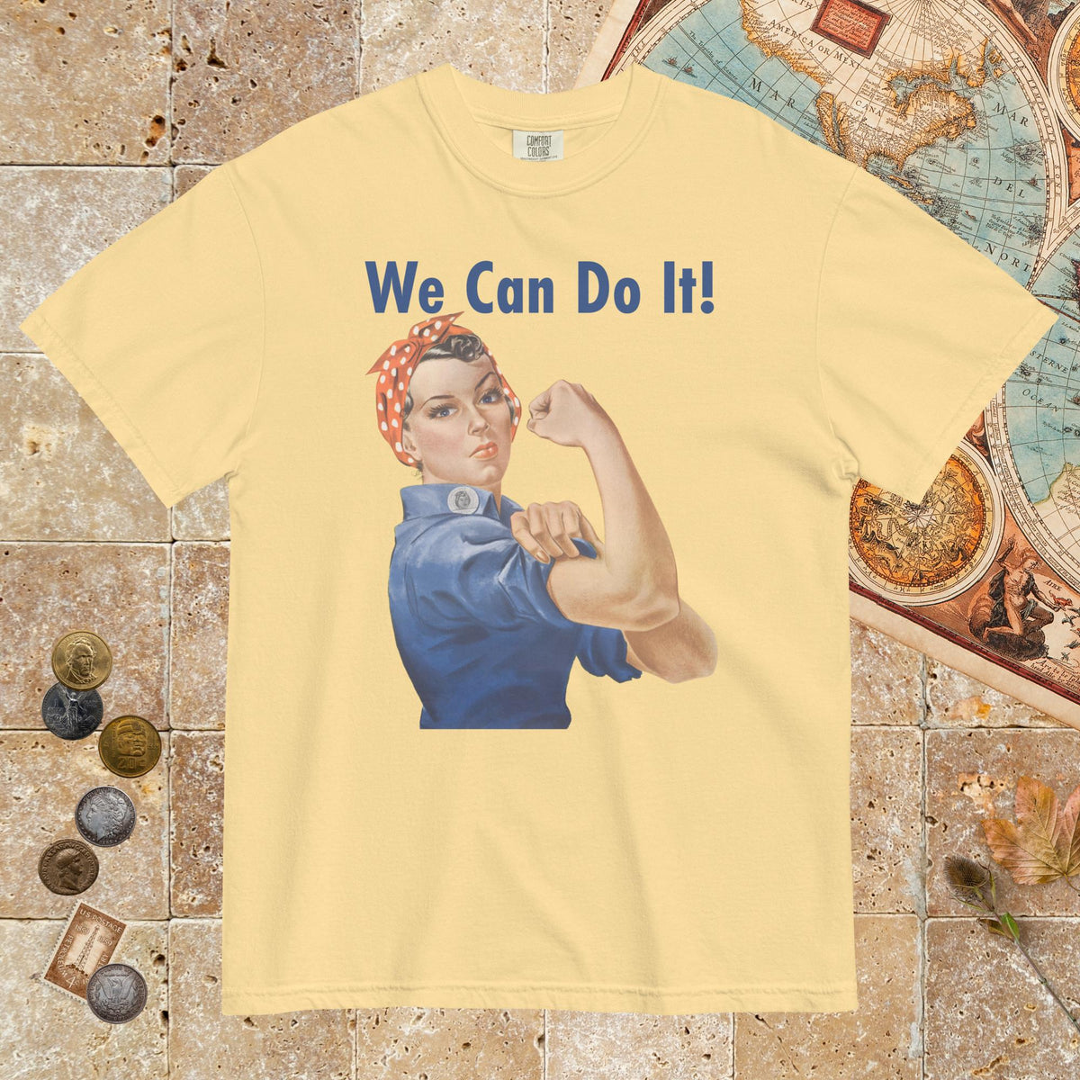 Butter Rosie We Can Do It - Premium Tee - history buff gift by HistoHead