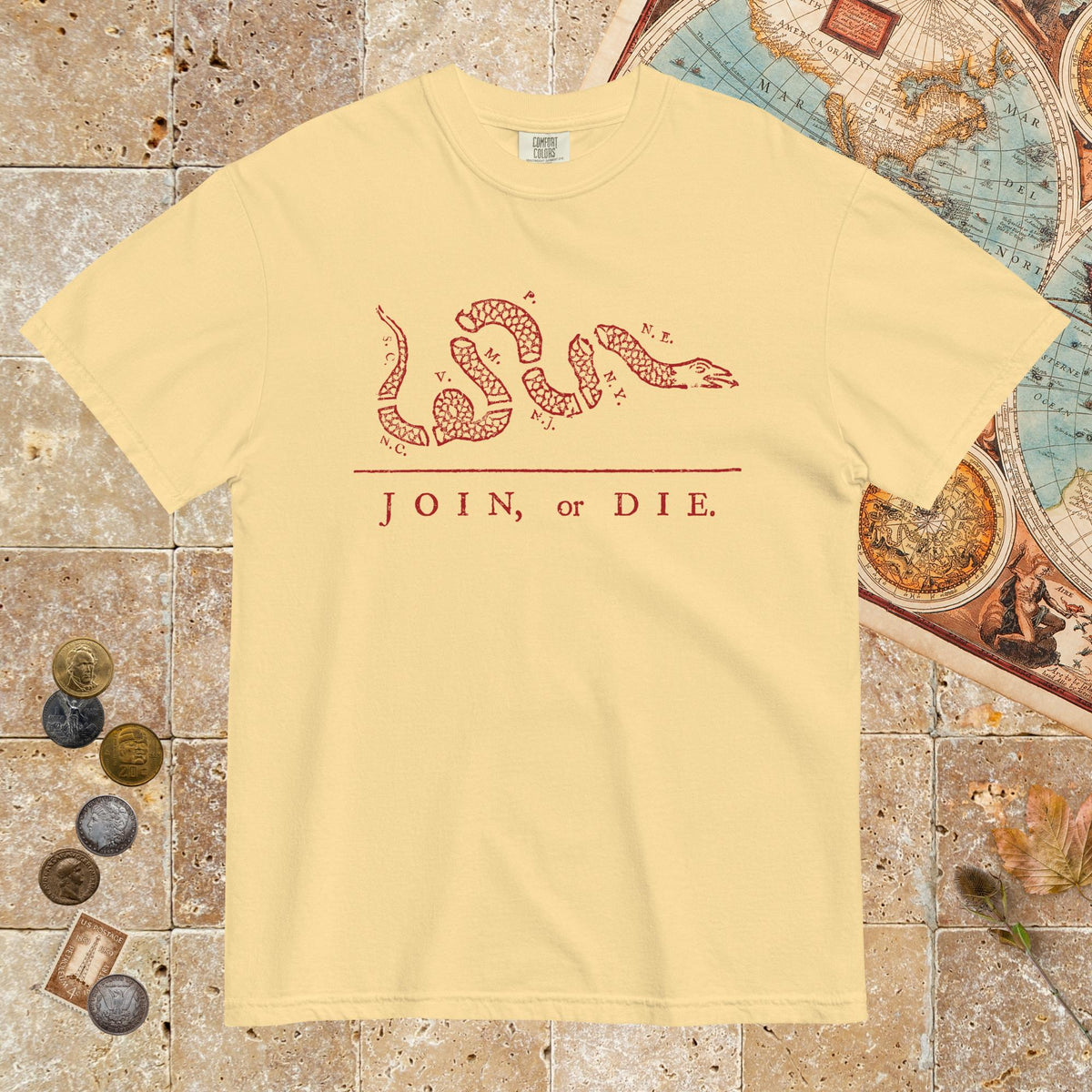Butter Join Or Die - Premium Tee - history buff gift by HistoHead