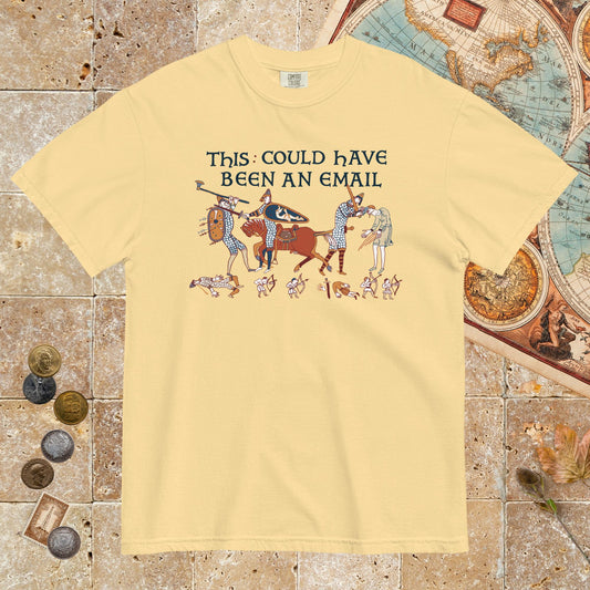 Butter Bayeux Tapestry This Could Have Been an Email - Premium Tee - history buff gift by HistoHead