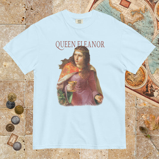 Chambray Queen Eleanor of Aquitaine - Premium Tee - history buff gift by HistoHead