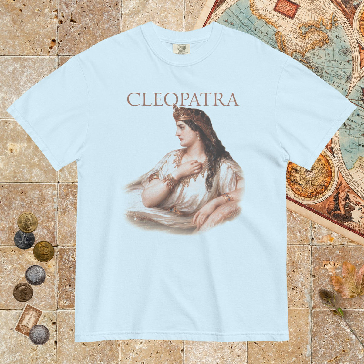 Chambray Cleopatra Art - Premium Tee - history buff gift by HistoHead