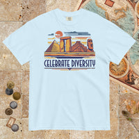 Chambray Celebrate Diversity Stone Wonders - Premium Tee - history buff gift by HistoHead