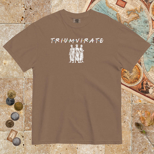 Espresso First Triumvirate - Premium Tee - history buff gift by HistoHead