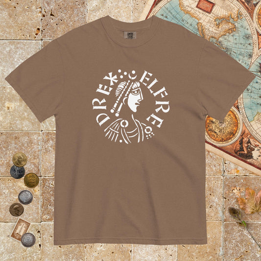 Espresso Alfred the Great Penny - Premium Tee - history buff gift by HistoHead