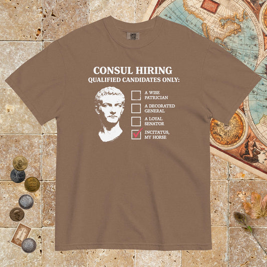 Espresso Caligula's Nominee for Consul - Premium Tee - history buff gift by HistoHead