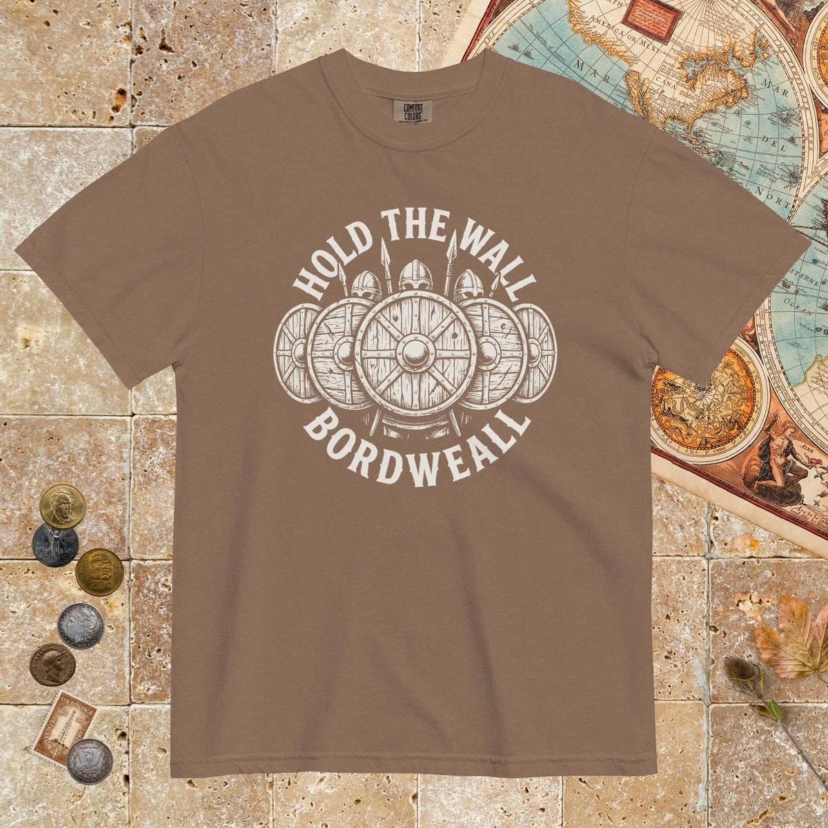 Espresso Hold the Wall - Premium Tee - history buff gift by HistoHead