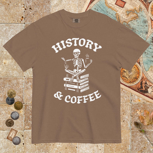 Espresso History & Coffee - Premium Tee - history buff gift by HistoHead